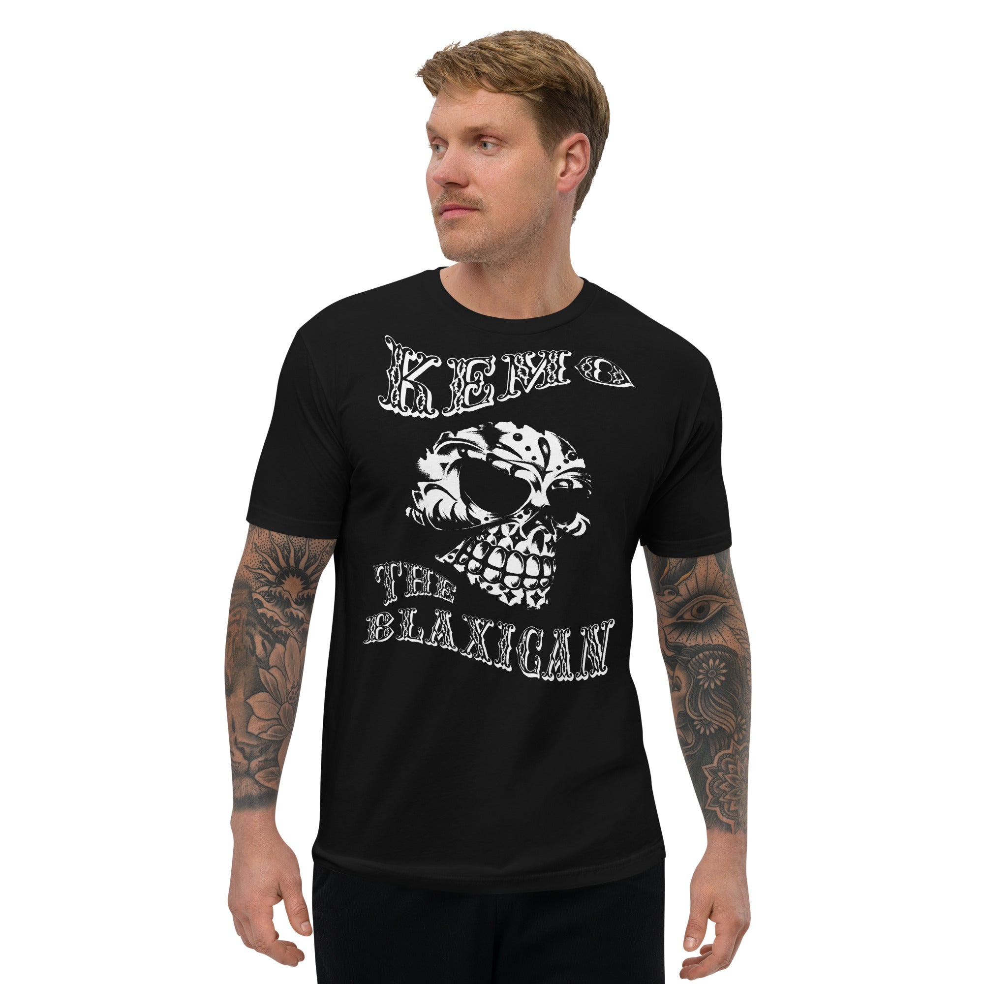 KEMO THE BLAXICAN - VISION SKULL - Short Sleeve T-shirt